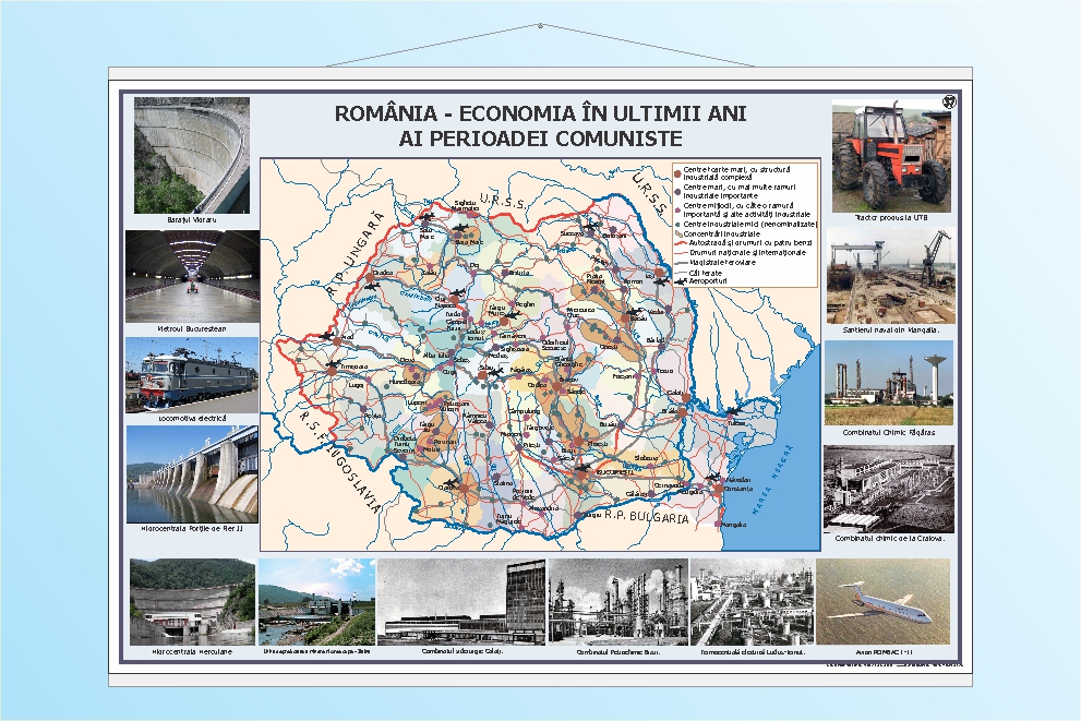 Economia României în ultimii ani ai perioadei comuniste - 70x100