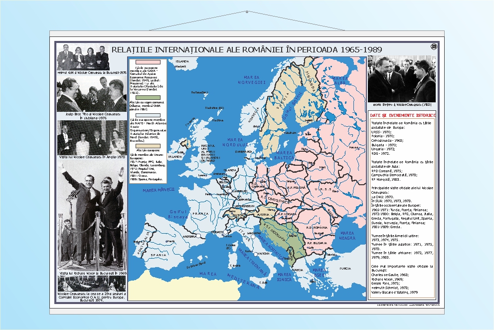 Relațiile internaționale ale României în perioada 1965 - 1989 - 70x100