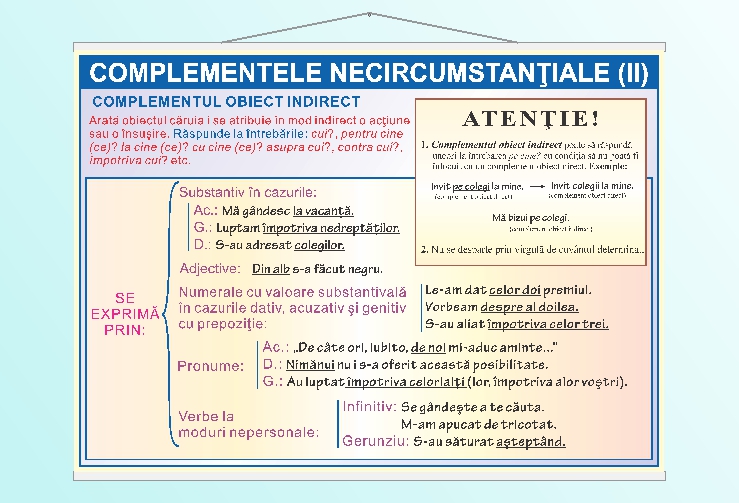 Complementul necircumstanțial (II) - 50x70