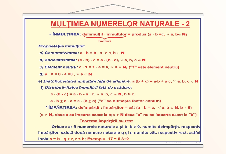 Mulțimea numerelor naturale - 2 - 70x100