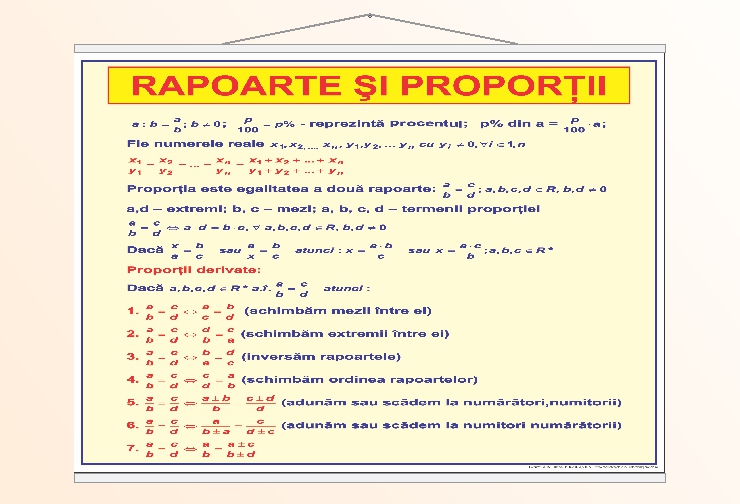 Rapoarte și proporții - 1 - 70x100