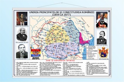 Unirea principatelor și constituirea României - 50x70