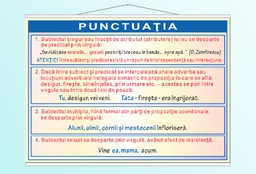 Punctuația - 50x70