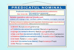 Predicatul nominal - 50x70