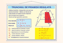 Trunchiul de piramidă regulată - 50x70
